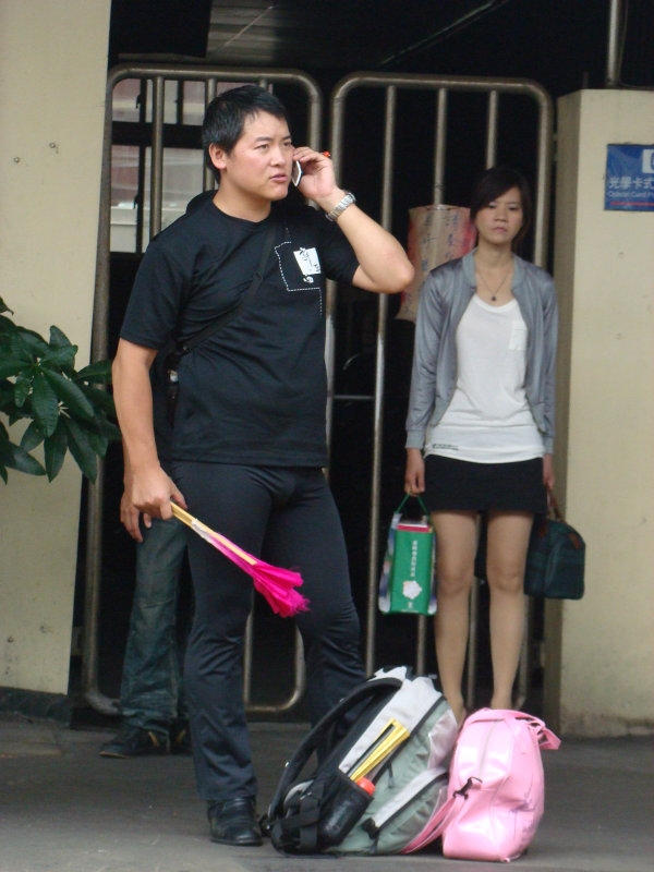 扇子舞2009-07-25台中火車站台灣鐵路旅遊攝影