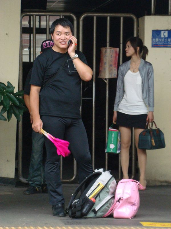 扇子舞2009-07-25台中火車站台灣鐵路旅遊攝影