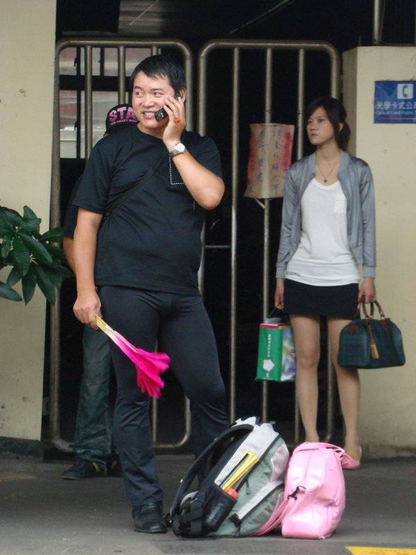 扇子舞2009-07-25台中火車站台灣鐵路旅遊攝影