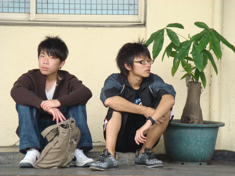 月台交談旅客2008台中火車站台灣鐵路旅遊攝影