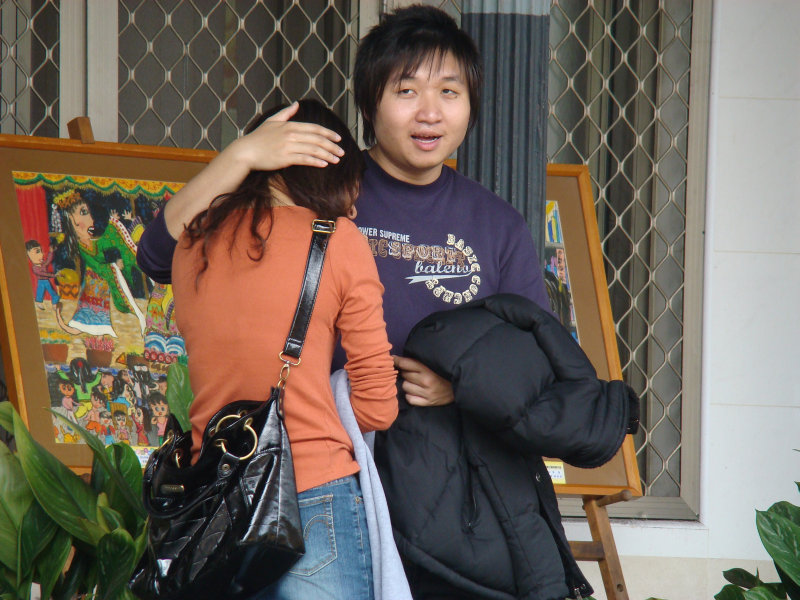 月台交談旅客2009台中火車站台灣鐵路旅遊攝影