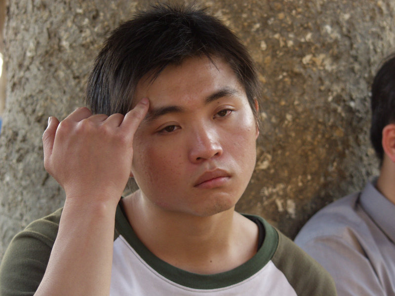 月台旅客特寫2006台中火車站台灣鐵路旅遊攝影