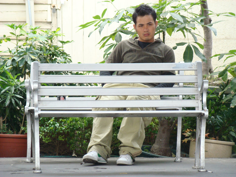 月台旅客特寫2007台中火車站台灣鐵路旅遊攝影