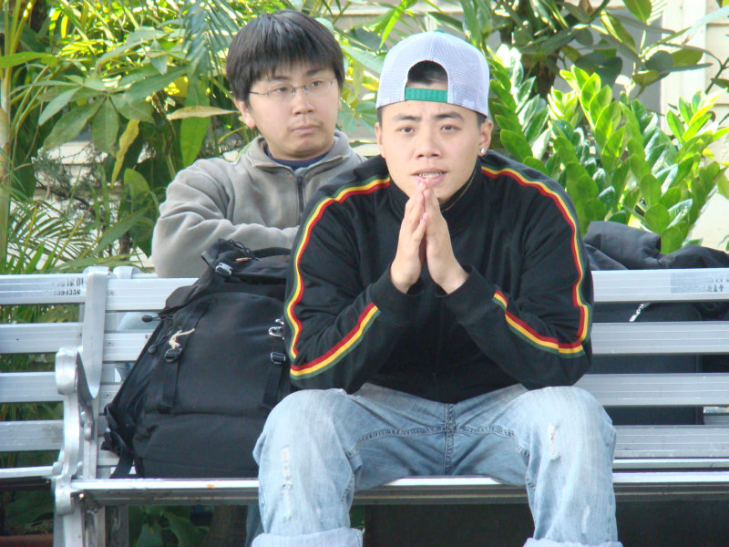 月台旅客特寫2008台中火車站台灣鐵路旅遊攝影