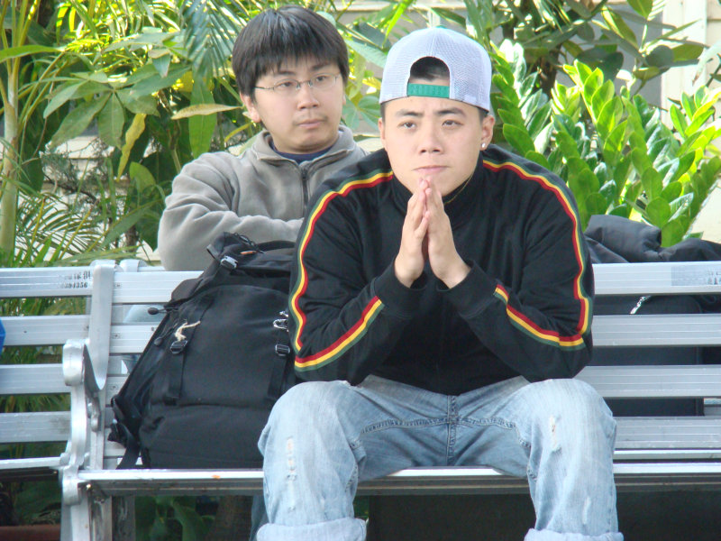 月台旅客特寫2008台中火車站台灣鐵路旅遊攝影