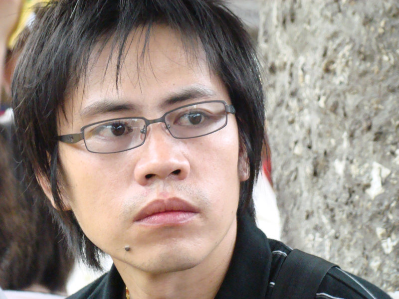 月台旅客特寫2008台中火車站台灣鐵路旅遊攝影