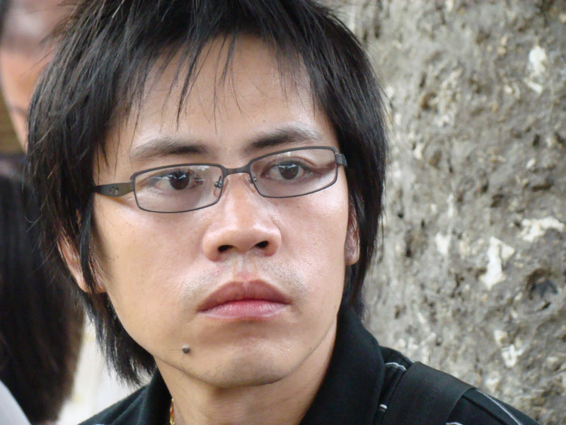 月台旅客特寫2008台中火車站台灣鐵路旅遊攝影