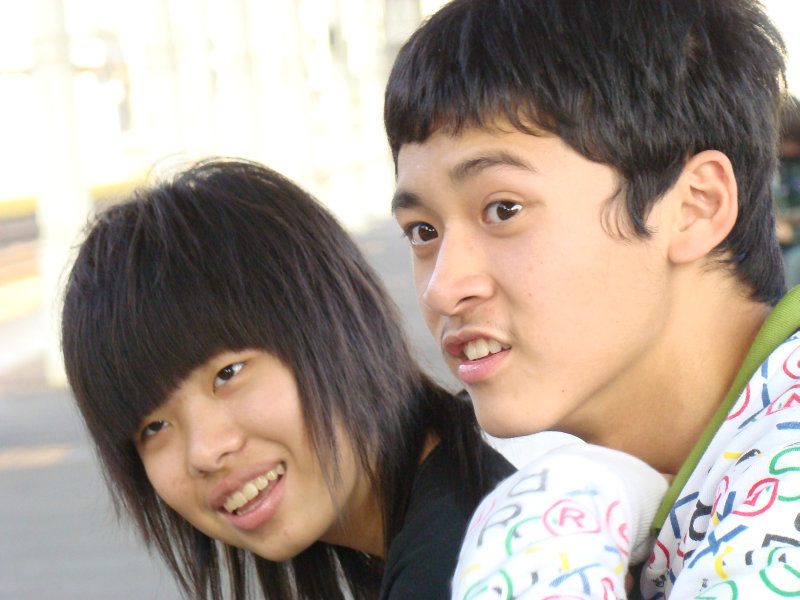 月台旅客特寫2009台中火車站台灣鐵路旅遊攝影