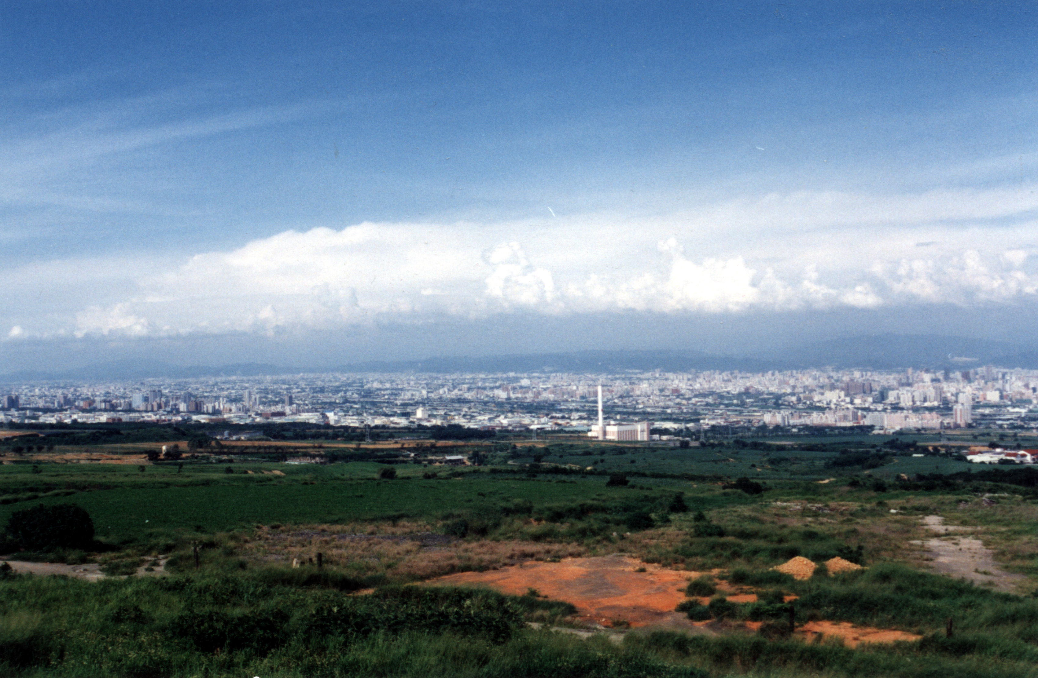 旅遊風景攝影 台中市南屯大度山望高寮 遠眺台中市