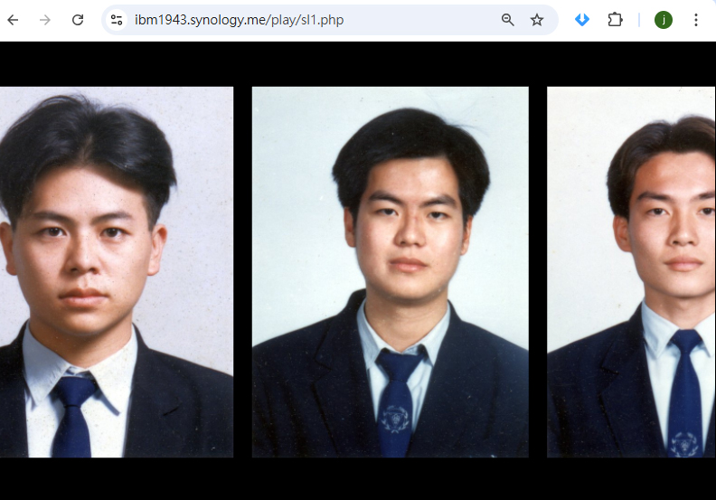 滾動式照片播放 (web gl , wed audio )