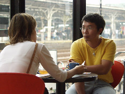 聊天表情(1)2002-03-31咖啡廳攝影拍照2000年至2003年橘園經營時期台中20號倉庫藝術特區藝術村