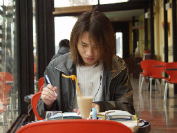 聊天表情夜景2002-03-30咖啡廳攝影拍照2000年至2003年橘園經營時期台中20號倉庫藝術特區藝術村