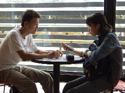 手機簡2002-05-11咖啡廳攝影拍照2000年至2003年橘園經營時期台中20號倉庫藝術特區藝術村