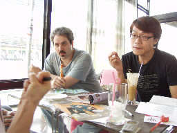 聊天表情(4)2005-11-05咖啡廳攝影拍照2003年至2006年加崙工作室(大開劇團)時期台中20號倉庫藝術特區藝術村