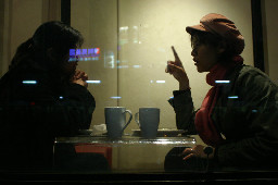 對話夜景剪影2005-01-01咖啡廳攝影拍照2003年至2006年加崙工作室(大開劇團)時期台中20號倉庫藝術特區藝術村