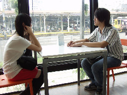 勳20080726咖啡館藝廊聊天表情系列攝影邀請2006-2009年橘園經營時期台中20號倉庫藝術特區藝術村
