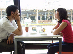 聊天表情20060924咖啡館藝廊聊天表情系列攝影邀請2006-2009年橘園經營時期台中20號倉庫藝術特區藝術村