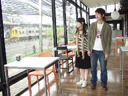 小明20060917咖啡館藝廊聊天表情系列攝影邀請2006-2009年橘園經營時期台中20號倉庫藝術特區藝術村