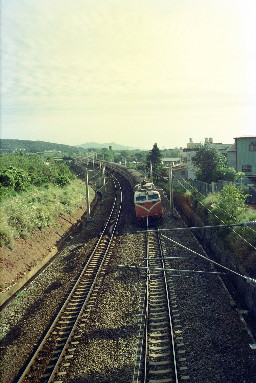 山線鐵路底片影像