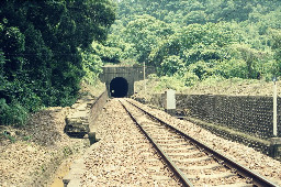 山線鐵路勝興-泰安底片影像