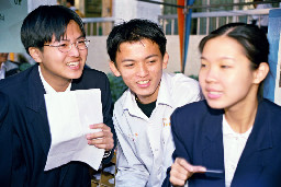 政治研究社台中二中校慶(1999)校園博覽會
