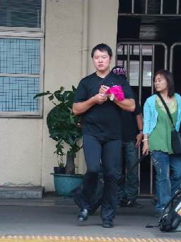 扇子舞2009-07-25台中火車站台灣鐵路旅遊攝影