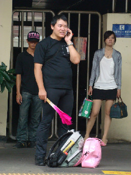 扇子舞2009-07-25台中火車站台灣鐵路旅遊攝影