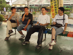 月台旅客2003年台中火車站台灣鐵路旅遊攝影