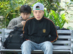 月台旅客特寫2008台中火車站台灣鐵路旅遊攝影