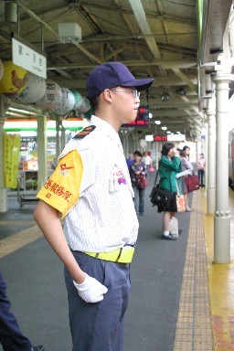 台中一中高中儀隊表演台中火車站台灣鐵路旅遊攝影