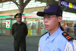 台中一中高中儀隊表演台中火車站台灣鐵路旅遊攝影