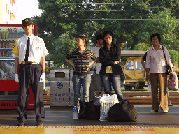 宜寧中學高中儀隊表演台中火車站台灣鐵路旅遊攝影