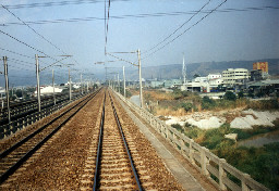 台中大肚溪橋山線鐵路台灣鐵路旅遊攝影