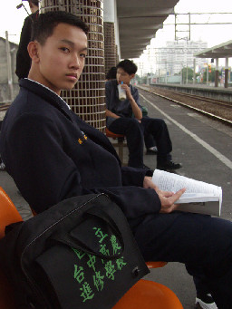 台中縣潭子火車站山線鐵路台灣鐵路旅遊攝影