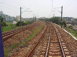 台中港火車站至龍井火車站1999年海線鐵路台灣鐵路旅遊攝影