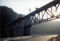 鯉魚潭橋舊山線鐵路台灣鐵路旅遊攝影
