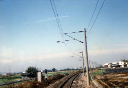 1999年之前紀錄拍攝追分火車站台灣鐵路旅遊攝影
