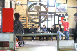 售票口以及站長室追分火車站台灣鐵路旅遊攝影