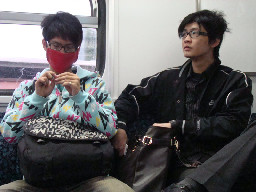 交談的旅客2010電車-區間車台灣鐵路旅遊攝影