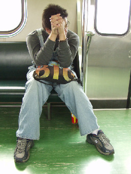 旅客特寫2003電車-區間車台灣鐵路旅遊攝影