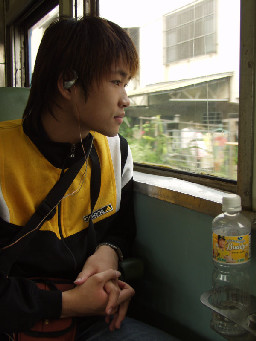 旅客特寫2003電車-區間車台灣鐵路旅遊攝影