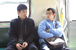 對話的旅客2005-01-16(2)街拍帥哥台灣鐵路旅遊攝影