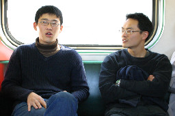 阿兵哥的對話2005-02-10街拍帥哥台灣鐵路旅遊攝影