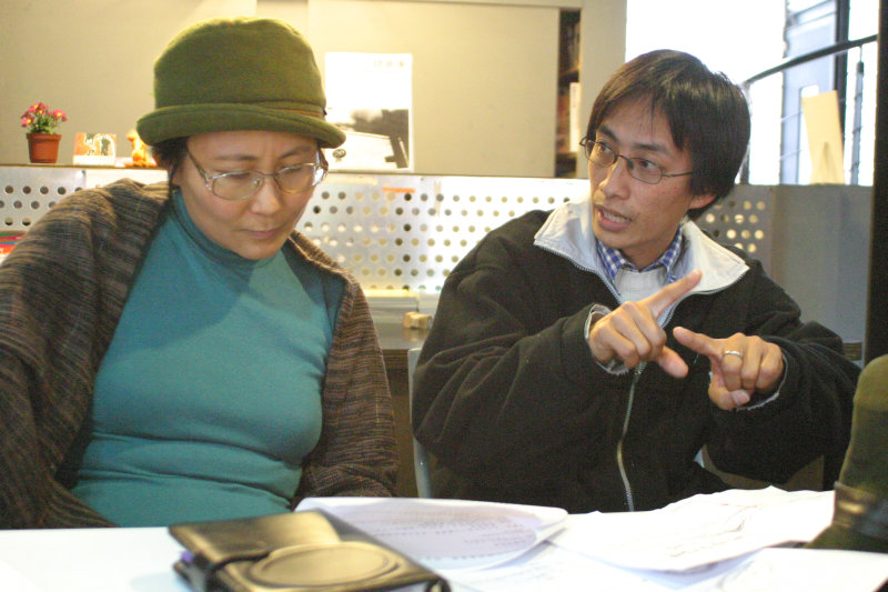 台中20號倉庫藝術村藝術家文富-一凡2005-01-30