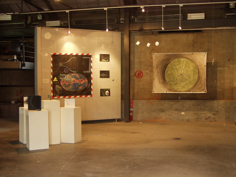 台中20號倉庫藝術村2000年至2003年橘園經營時期20號倉庫主展場主展場景觀20020216