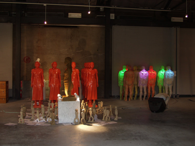 台中20號倉庫藝術村2000年至2003年橘園經營時期20號倉庫主展場主展場景觀20020503
