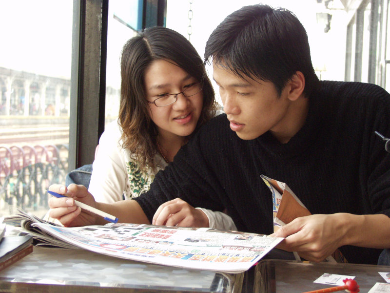 台中20號倉庫藝術村2003年至2006年加崙工作室(大開劇團)時期咖啡廳人物速寫對話人物2006-02-25