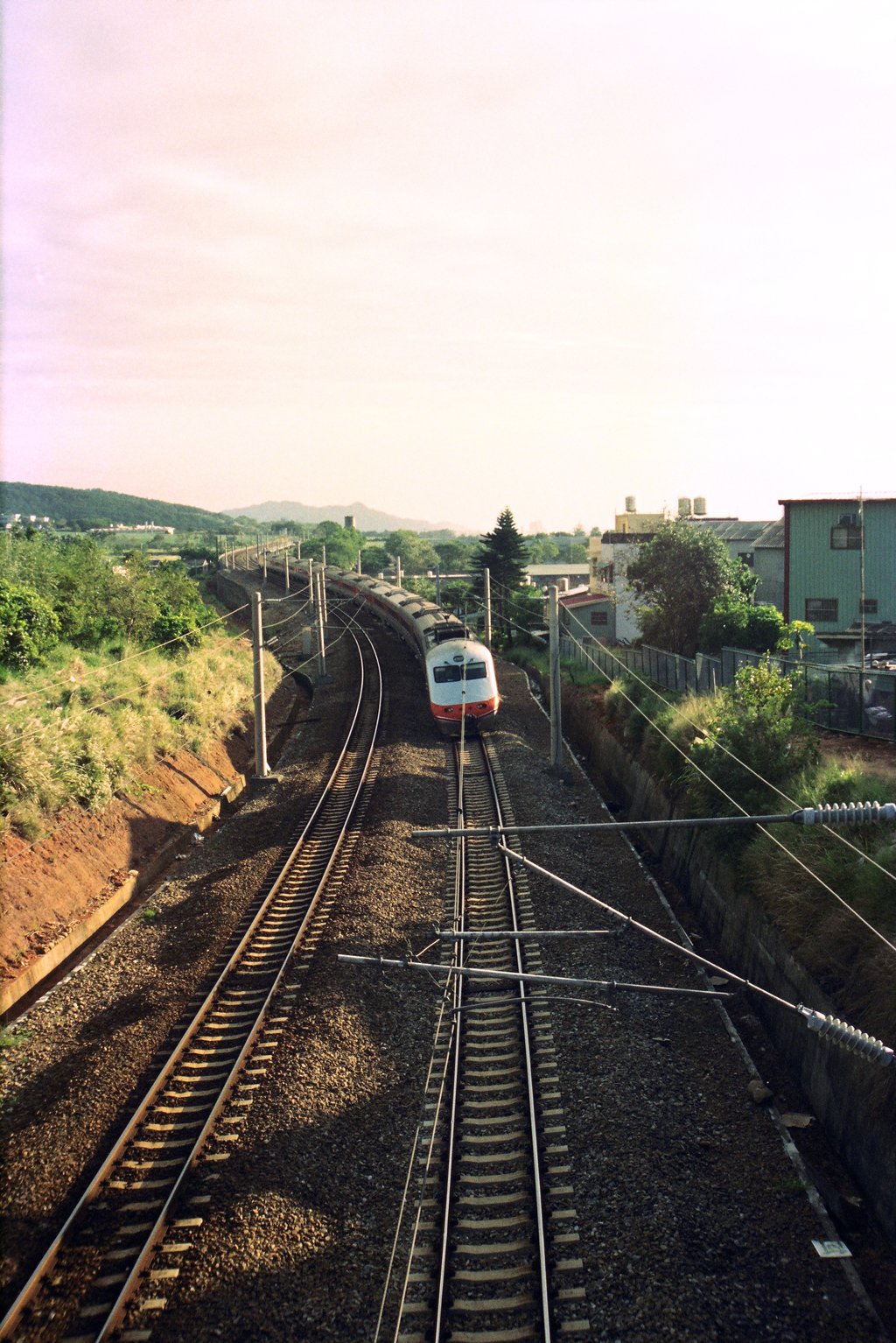 台中市山線車站高架化前歷史照片