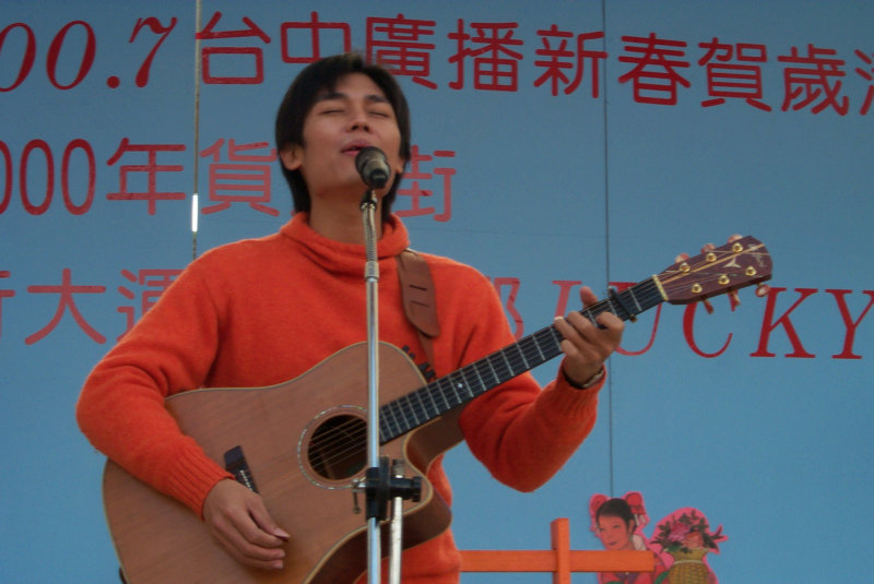 街頭活動台中市年貨大街(台中公園2000年)