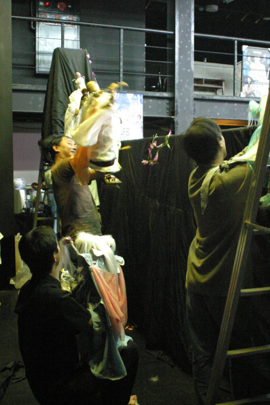 台中20號倉庫藝術特區藝術村2003年至2006年加崙工作室(大開劇團)時期實驗劇場布袋戲聚會2005-11-27攝影照片19